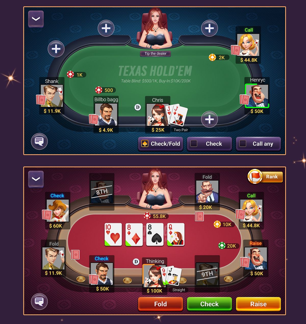 Gsn Casino آن لائن کیسینو میں اصل گیمز